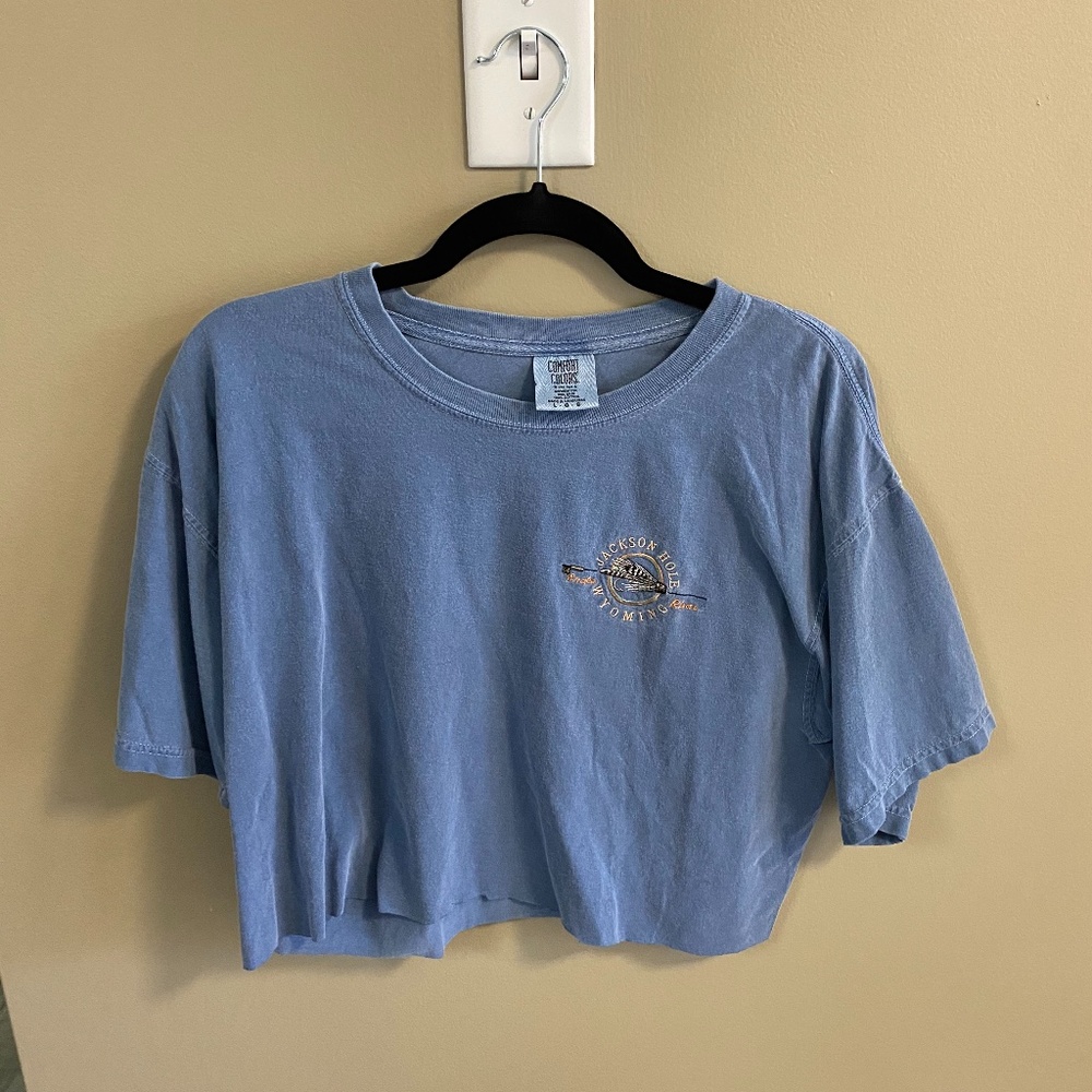 Cropped T-Shirt - Jackson Hole, WY